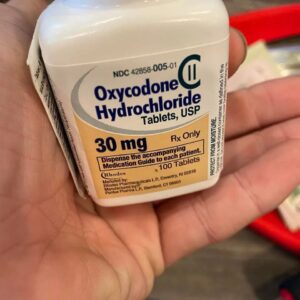 Oxycodone hydrochloride 30mg // RP 30 100 pills