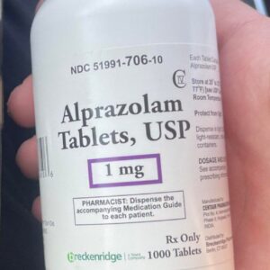 Alprazolam tablets RX only. 0.25, 0.5, 1mg, 2mg pills